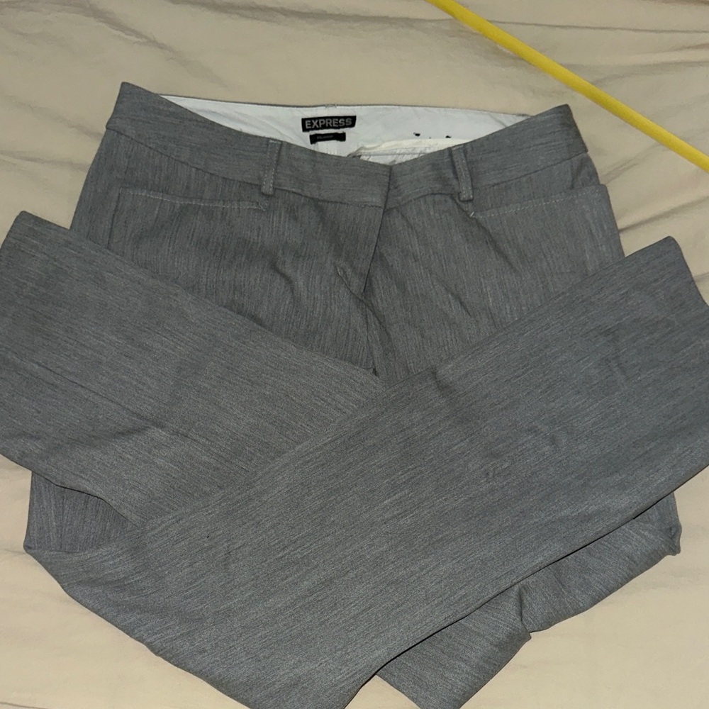 Express Charcoal Trousers columnist